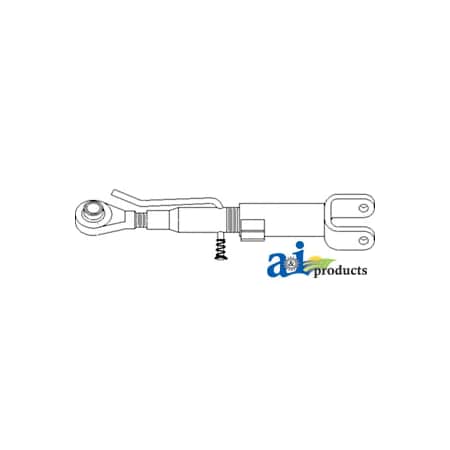 A & I Products Top Link Assembly (Cat. I & II) 24" x4" x4" A-TL1014